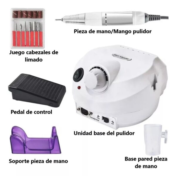 Drill de Uñas Profesional 35,000 RPM