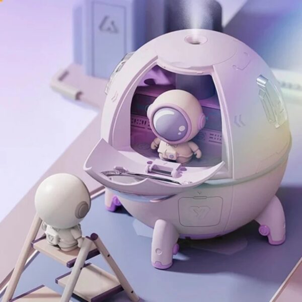 Humificador de Aroma Astronauta con Carga USB